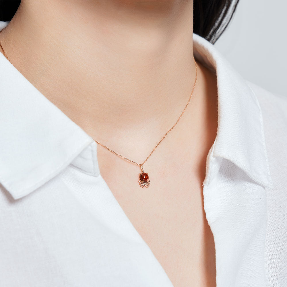 K10PG タコ  ネックレス｜63-8833