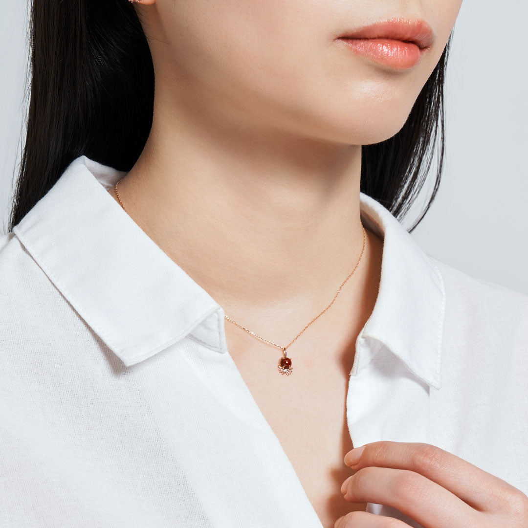 K10PG タコ  ネックレス｜63-8833