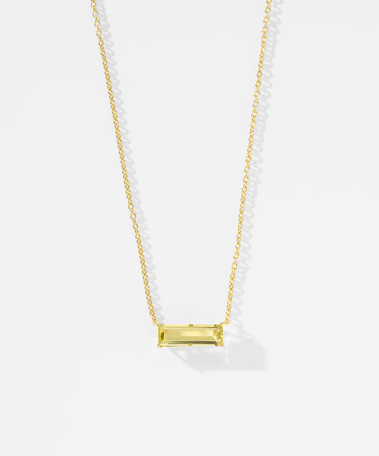 SV925 ハニークォーツ ネックレス｜96-1602