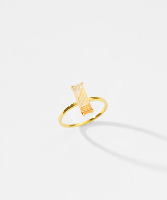 SV925 ストライプアゲート リング｜96-2606