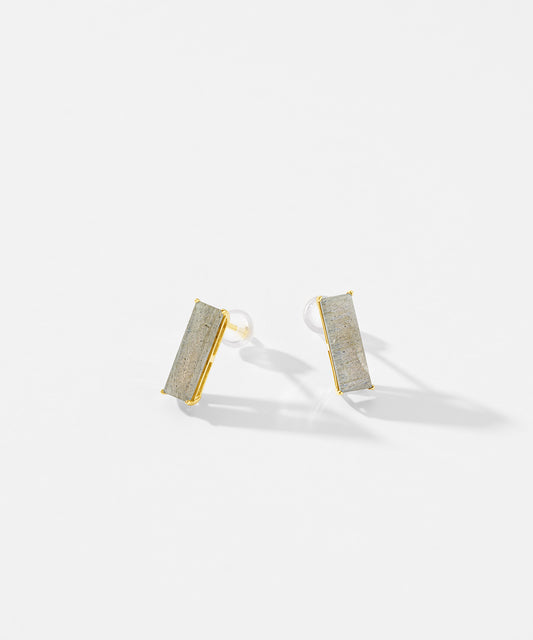 SV925 ラブラドライト ピアス｜96-3511