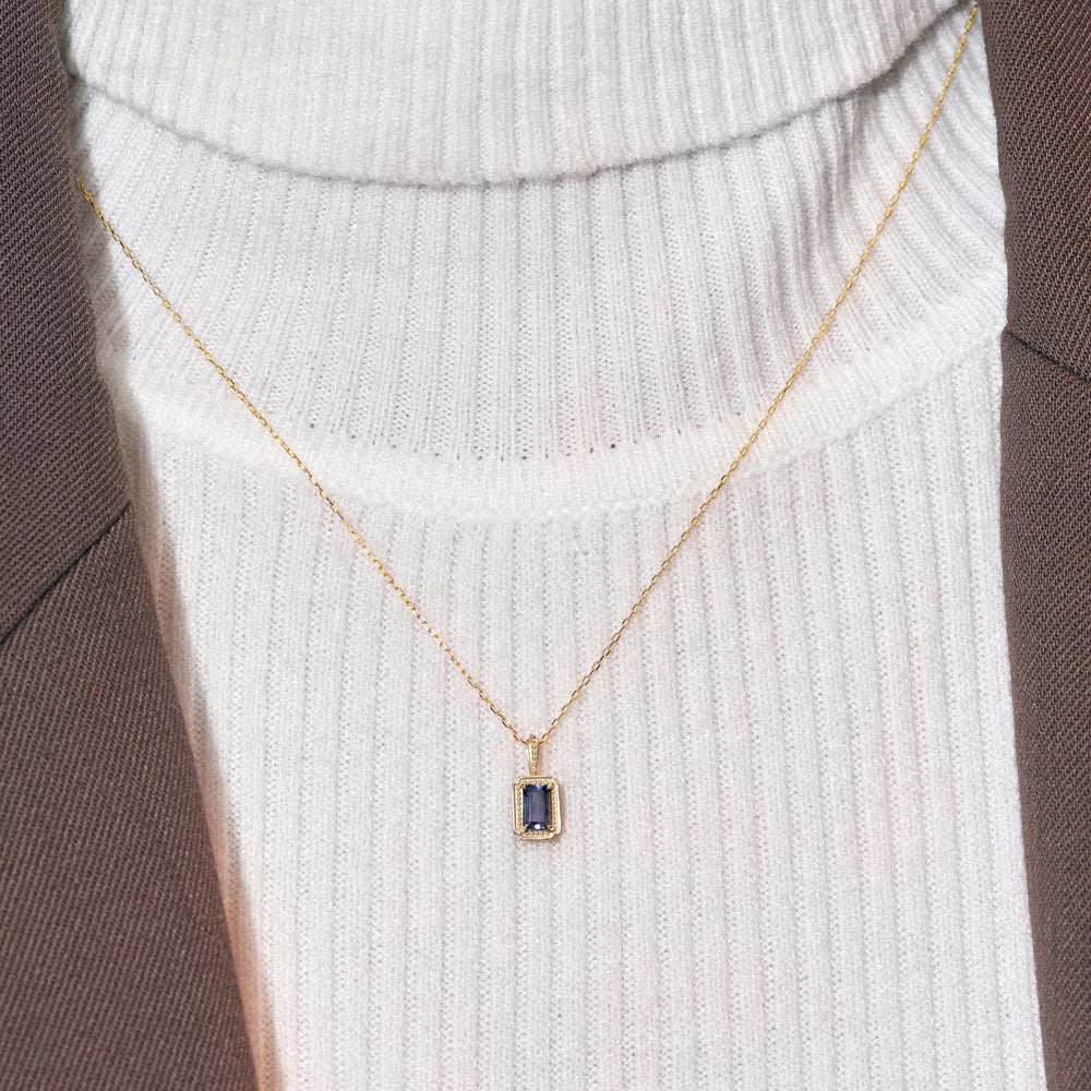 【2026 Autumn Collection】K10  アイオライト ネックレス ｜96-1513