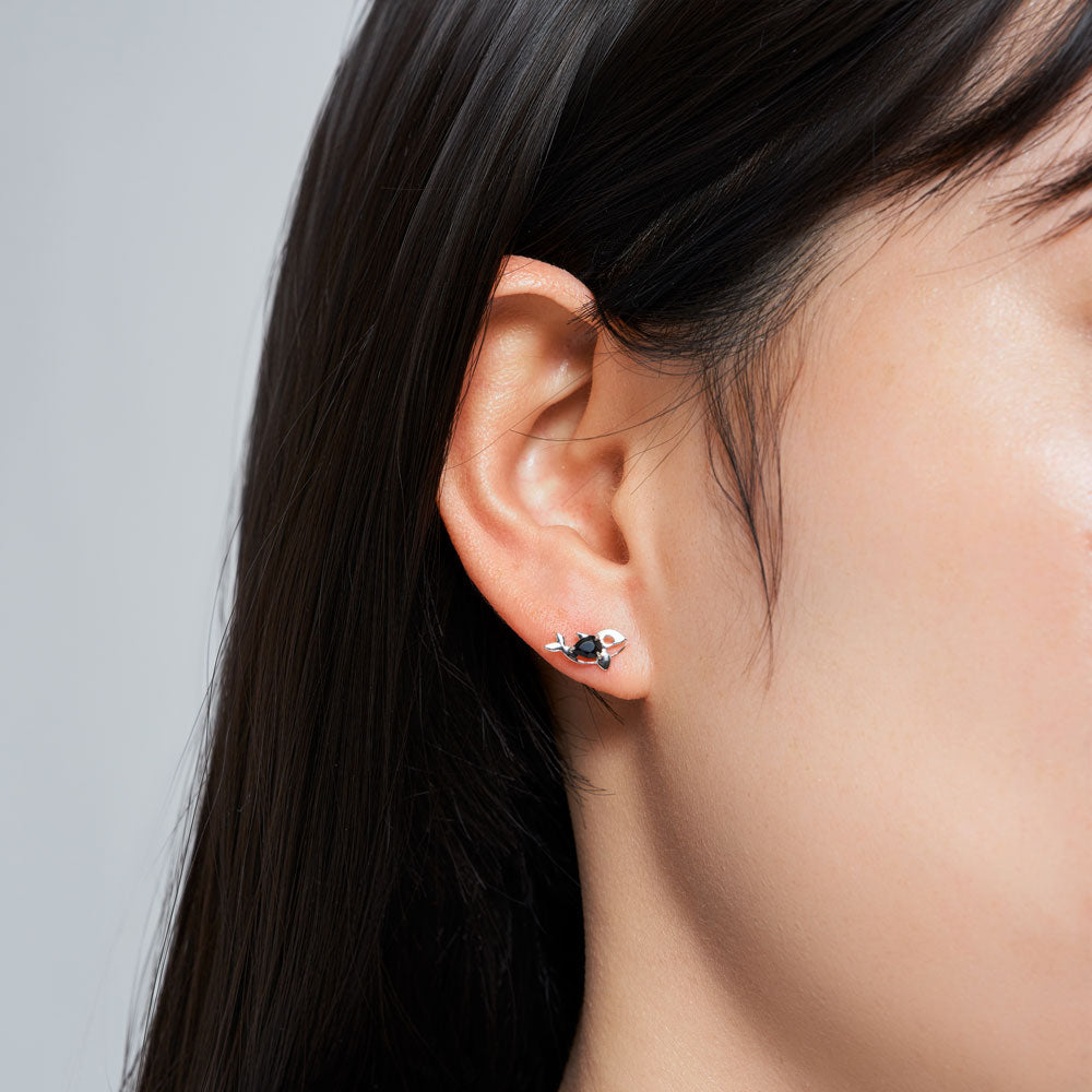 K10WG シャチ ピアス｜43-8683