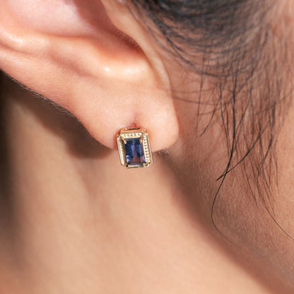 【2026 Autumn Collection】K10  アイオライト ピアス ｜96-3363
