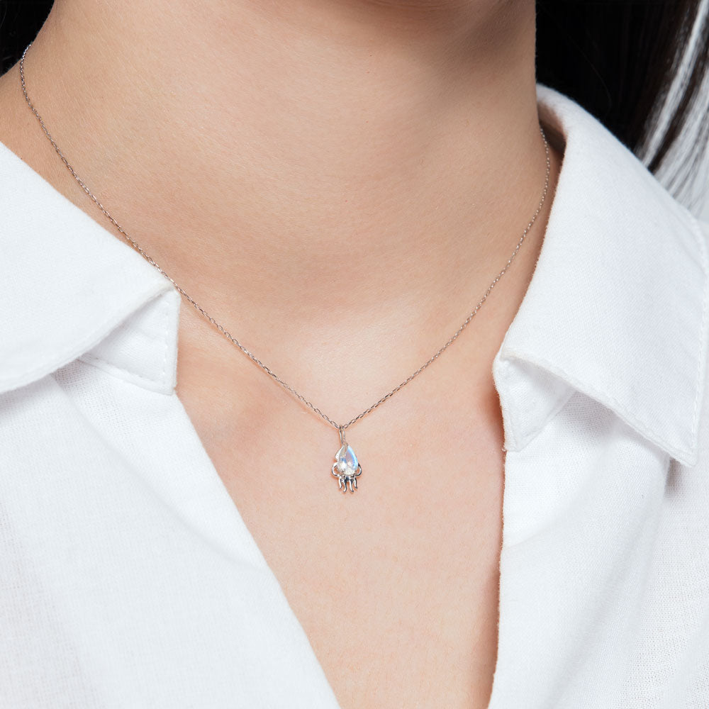 K10WG イカ ネックレス｜63-8834