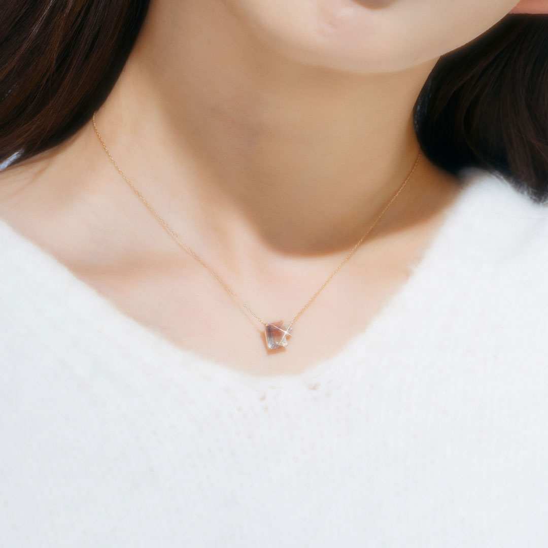 K10 レインボーフローライト ネックレス | 60-9338 – L&Co.