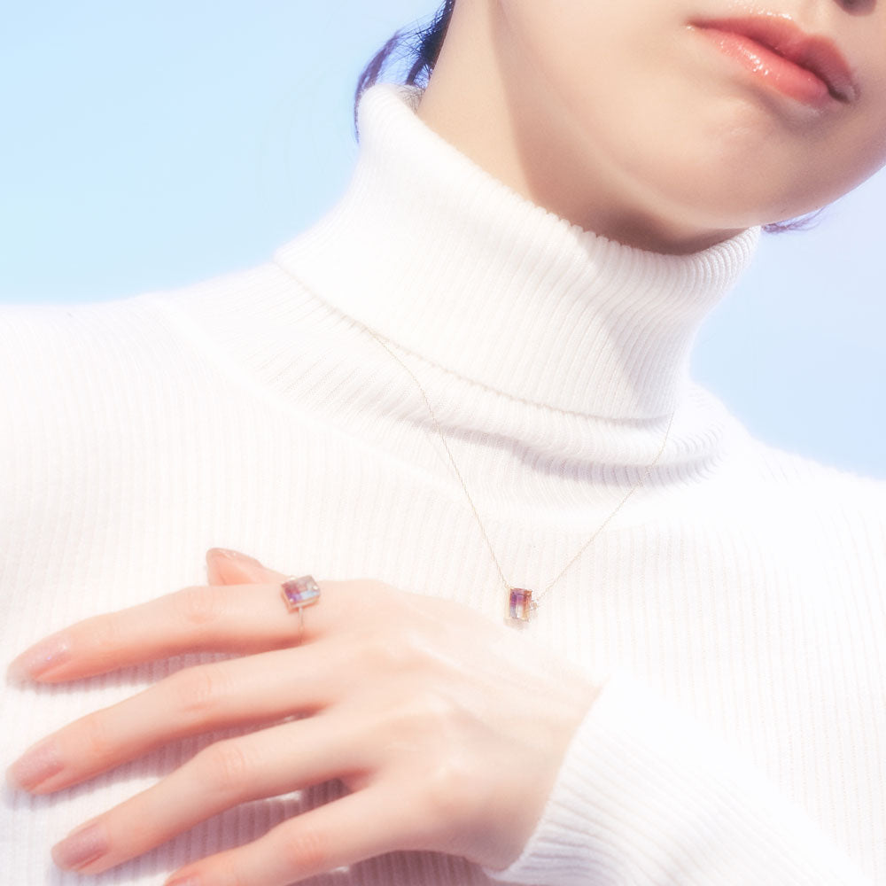 LUCIR-K ♡4.50ctアメジストネックレス♡ LUCIR-K ♡4.50ctアメジストネックレス♡