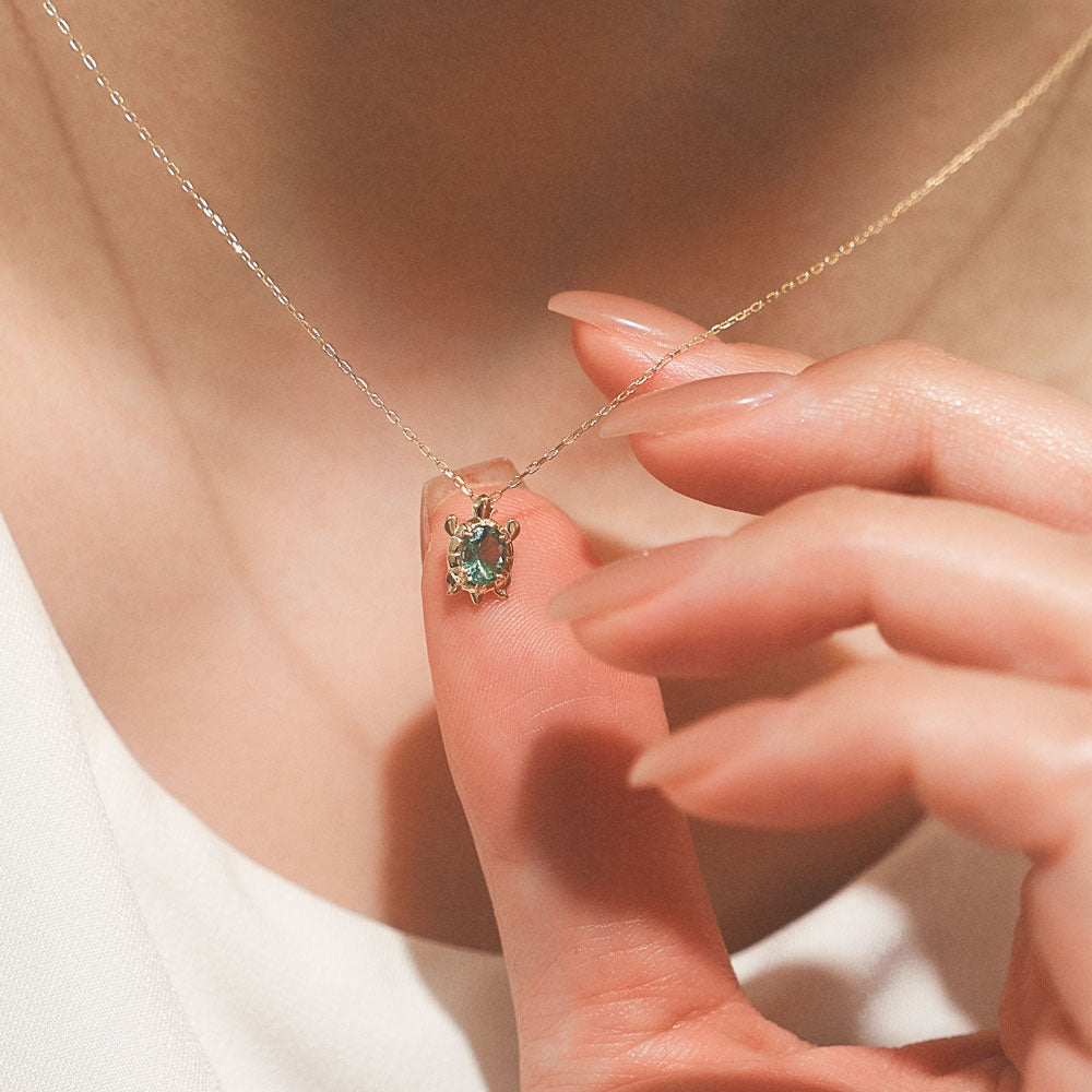 K10 カメ ネックレス｜63-8827