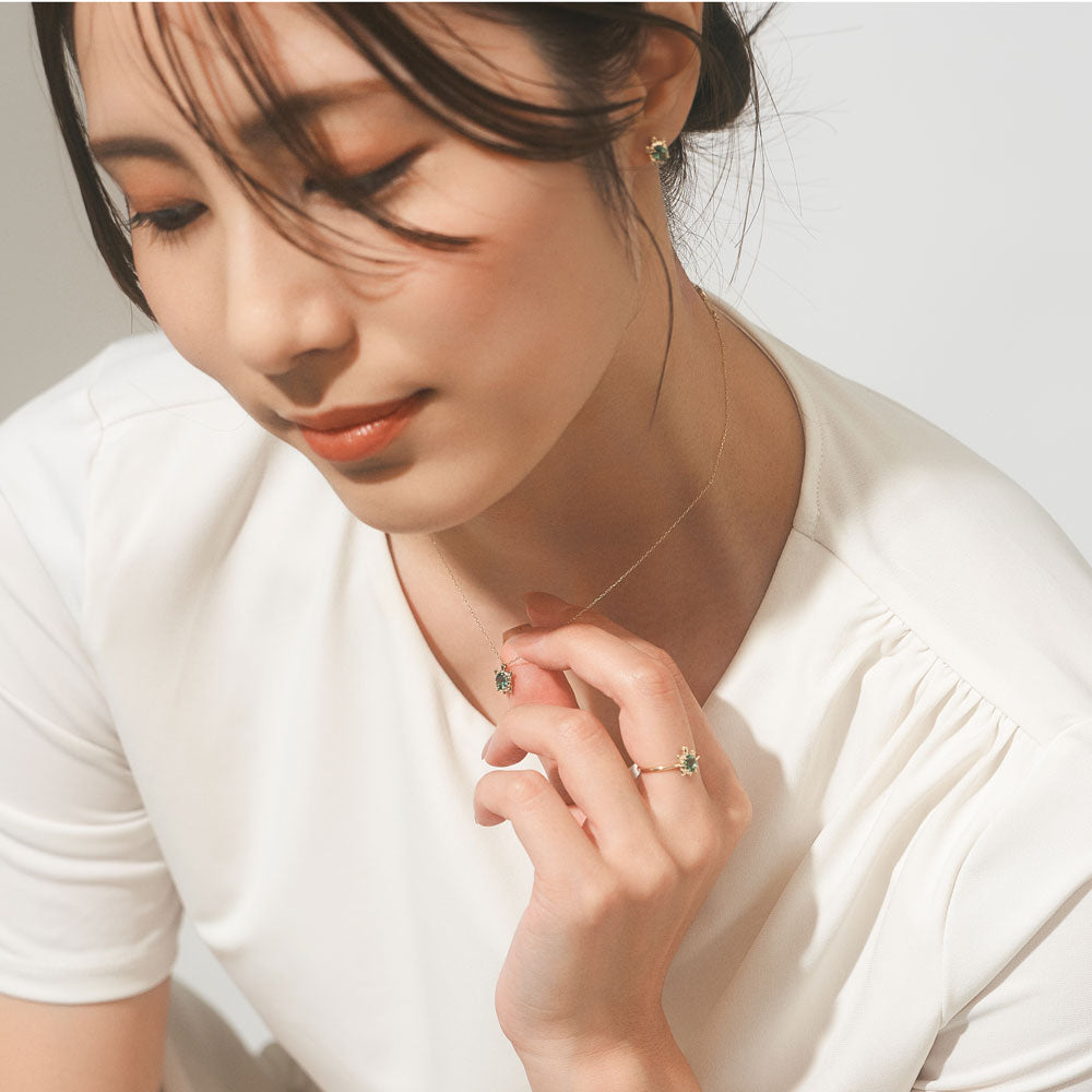 K10 カメ ネックレス｜63-8827