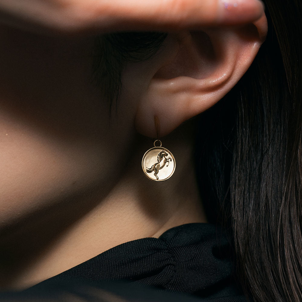 K10 馬 フックピアス｜43-8725 – L&Co.