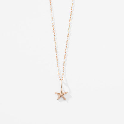 K10PG ヒトデ ネックレス｜63-8837