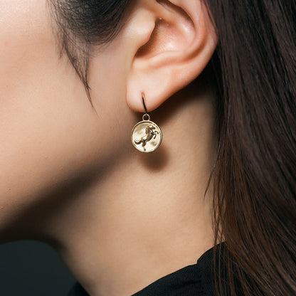 K10 馬モチーフ フックピアス｜43-8725