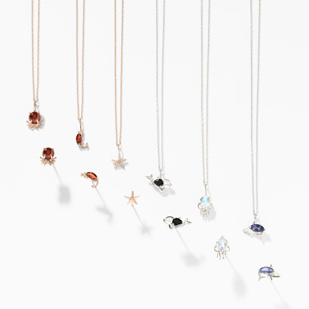 K10PG タコ  ネックレス｜63-8833