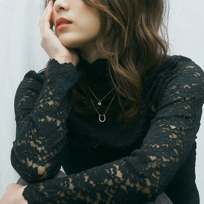 SV925 2連ネックレス（馬蹄） | 64-9381