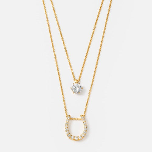 SV925 2連ネックレス（馬蹄） | 64-9381