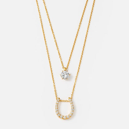 SV925 2連ネックレス（馬蹄） | 64-9381