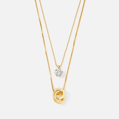 SV925 2連ネックレス（サークル） | 64-9385