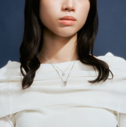 SV925 2連ネックレス（サークル） | 64-9384