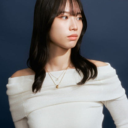 SV925 2連ネックレス（サークル） | 64-9385