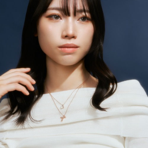 SV925 2連ネックレス（クロス） | 64-9387