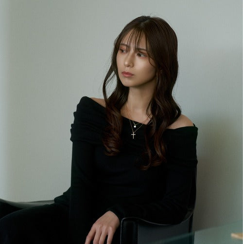 SV925 2連ネックレス（クロス） | 64-9388