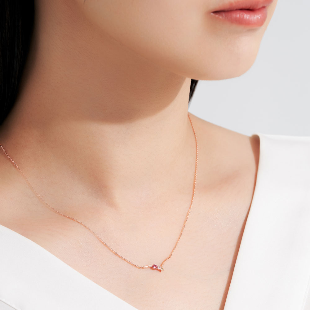 SV925 桜 ネックレス｜96ｰ1509