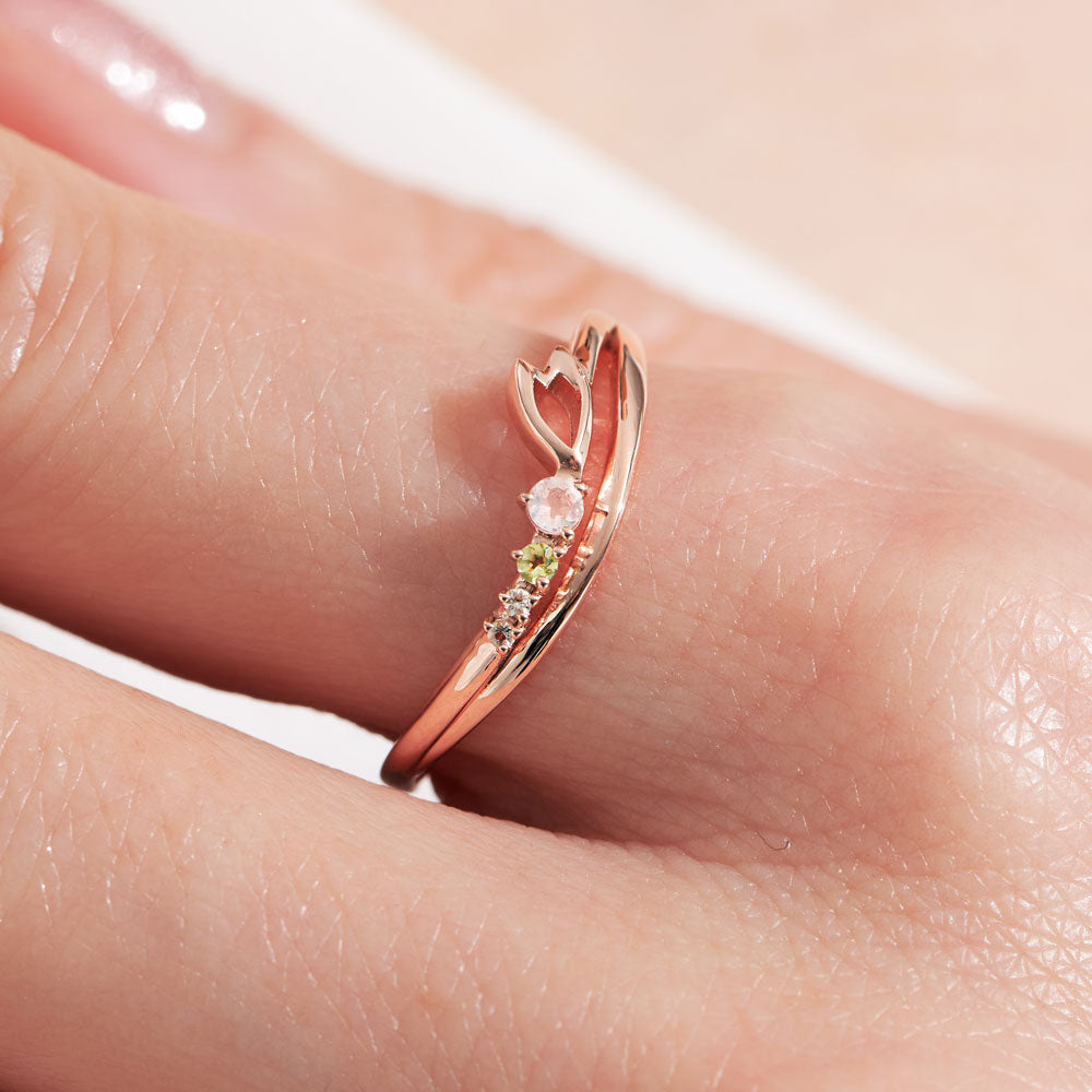 SV925 桜 リング｜96ｰ2243