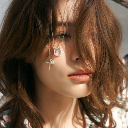 SV925 2連ネックレス（馬蹄） | 64-9380