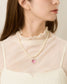 【pwink】"Toy Jewelry" Heart Pearl Necklace｜60-9611-9620