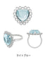 【pwink】"Toy Jewelry" Big Heart Ring｜20-5045-5054