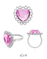 【pwink】"Toy Jewelry" Big Heart Ring｜20-5045-5054