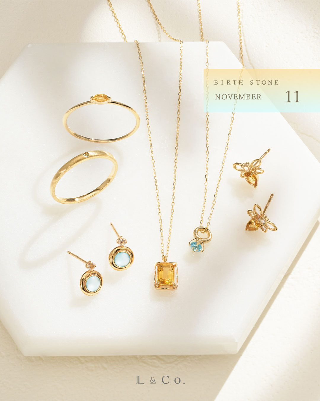 L & Co. ゴールド ネックレス ジュエリーブランド L&Co.(エルアンドコー)のオンラインショップ