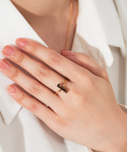 SV925 スモーキークォーツ リング｜96-2605