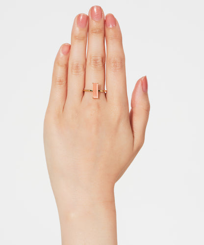 SV925 オレンジムーンストーン リング｜96-2607