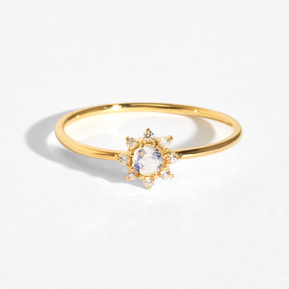 [Made-to-order] K18 birthstone ring｜96-2103-2114