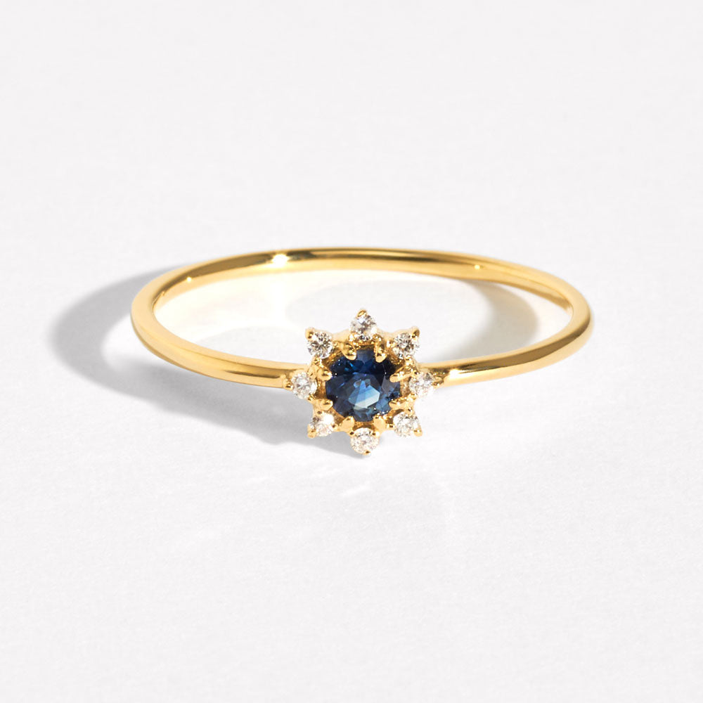 [Made-to-order] K18 birthstone ring｜96-2103-2114