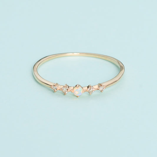 [Made to order] K10 Opal Ring | 31-4814