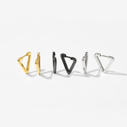 SV925 地金 フープピアス（06-W/Y/B）