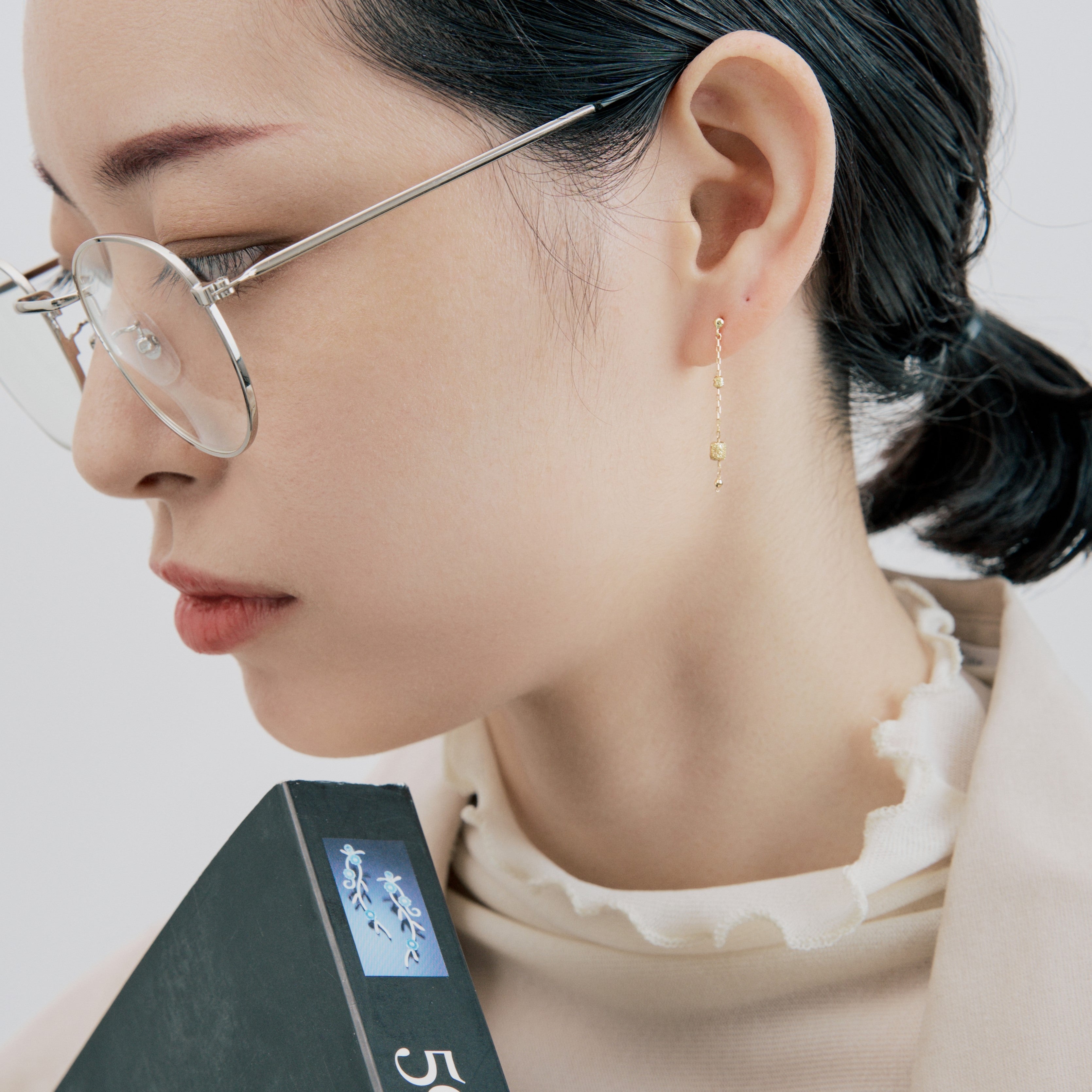 K18 チェーンピアス（03）｜43-0375 – L&Co.