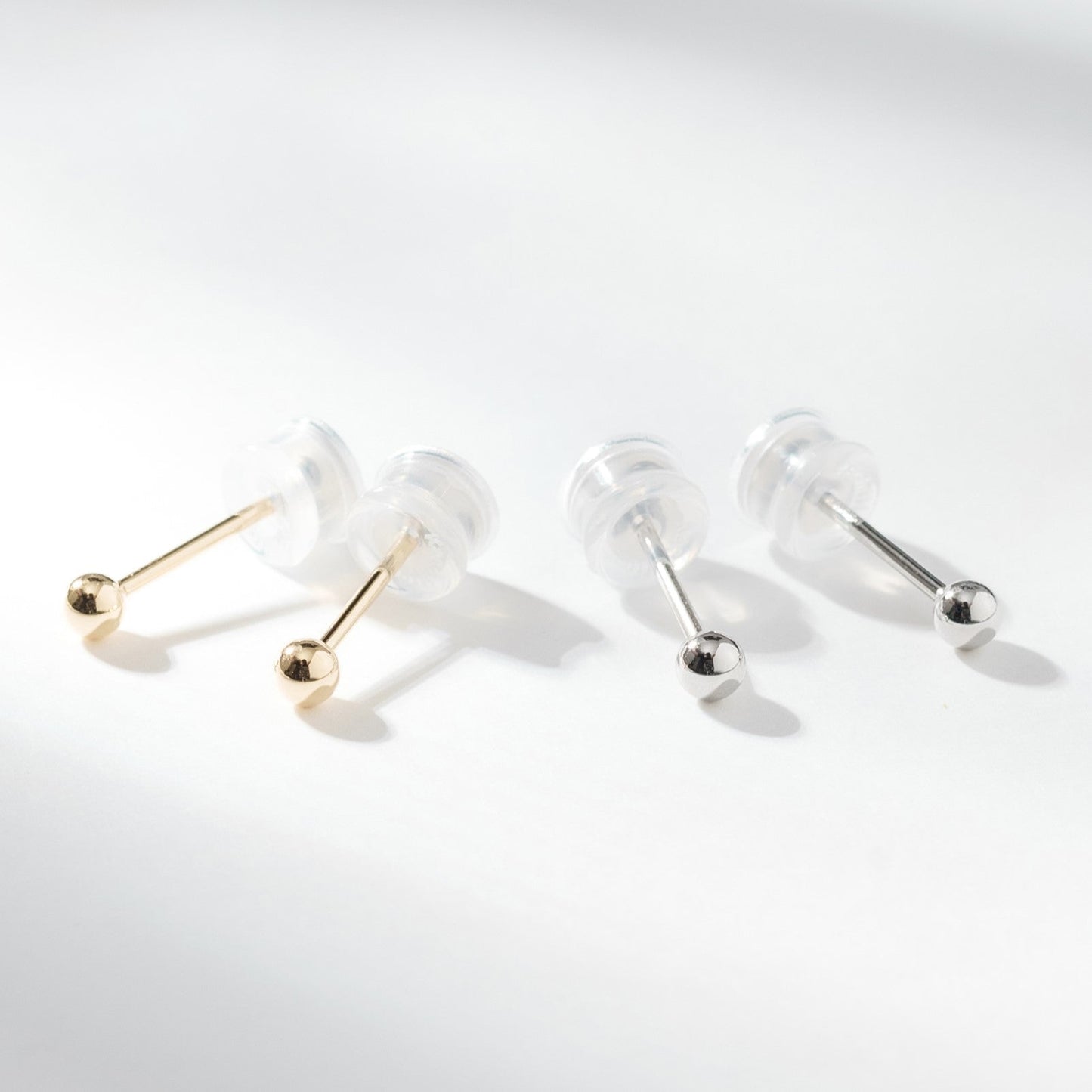 K18 ボール 3mm ピアス セカンドピアス | 43-1385