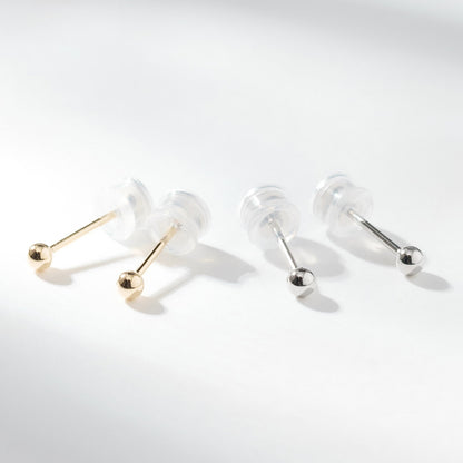 K18 ボール 3mm ピアス セカンドピアス | 43-1385