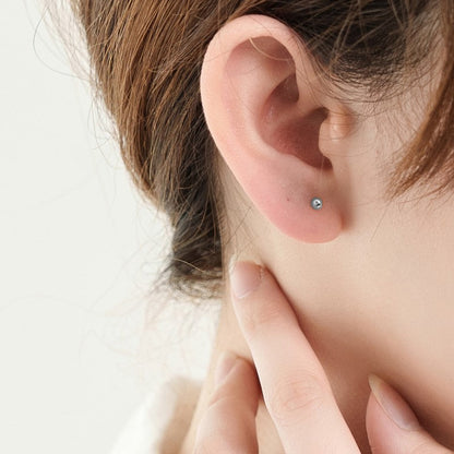 Pt900 ボール 3mm ピアス セカンドピアス | 43-1386