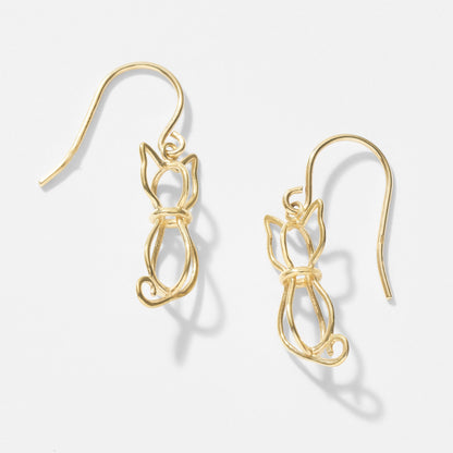 K10 ネコフックピアス ❘ 43-2500