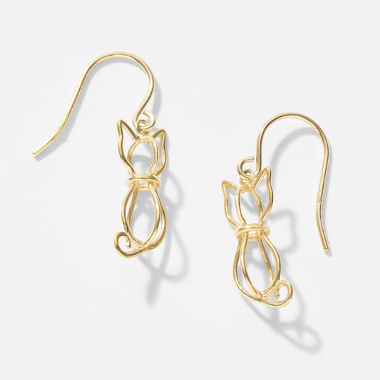 K10 ネコフックピアス ❘ 43-2500