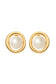Pearl & Circle Pierce/Earring