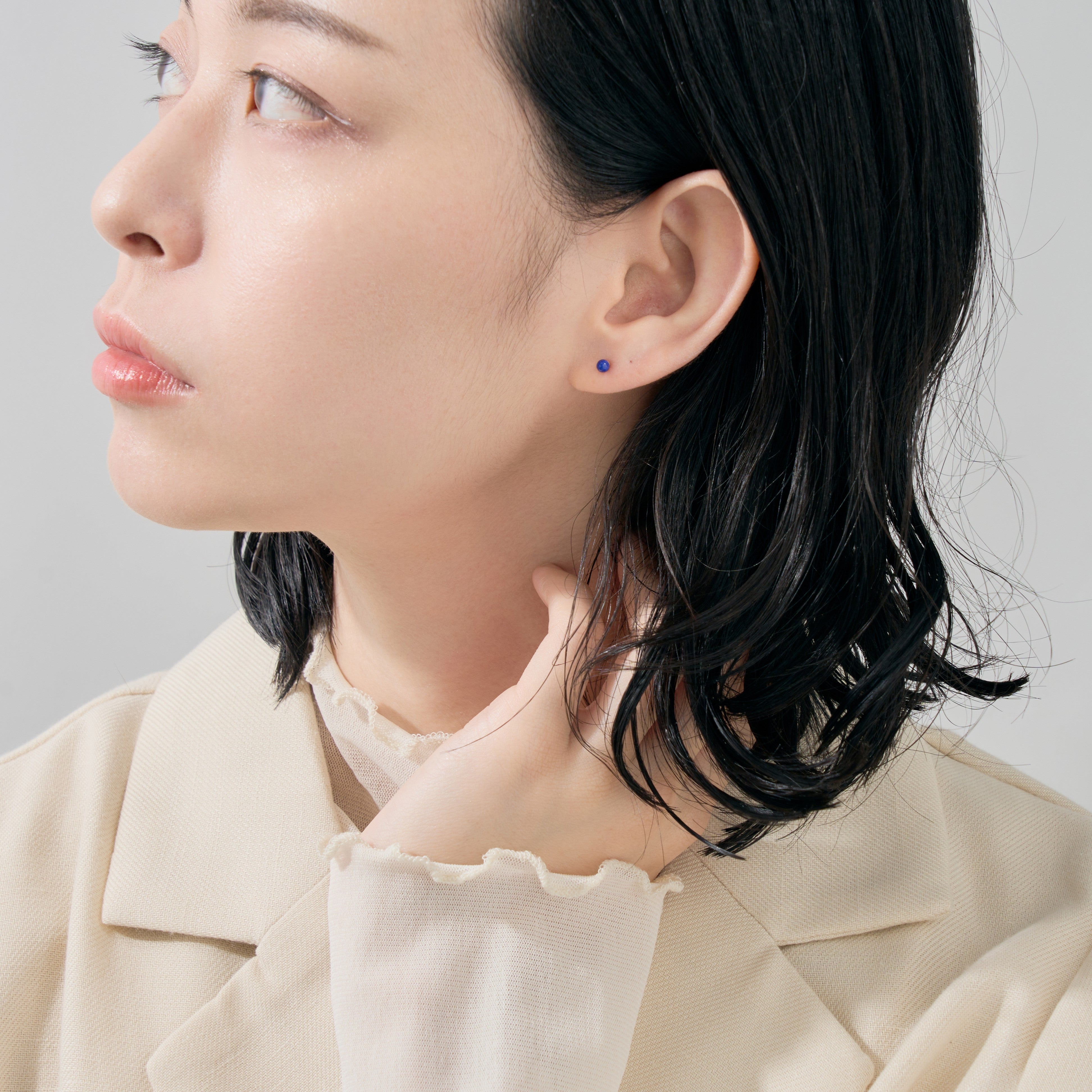 K10 ラピスラズリ スタッドピアス – L&Co.
