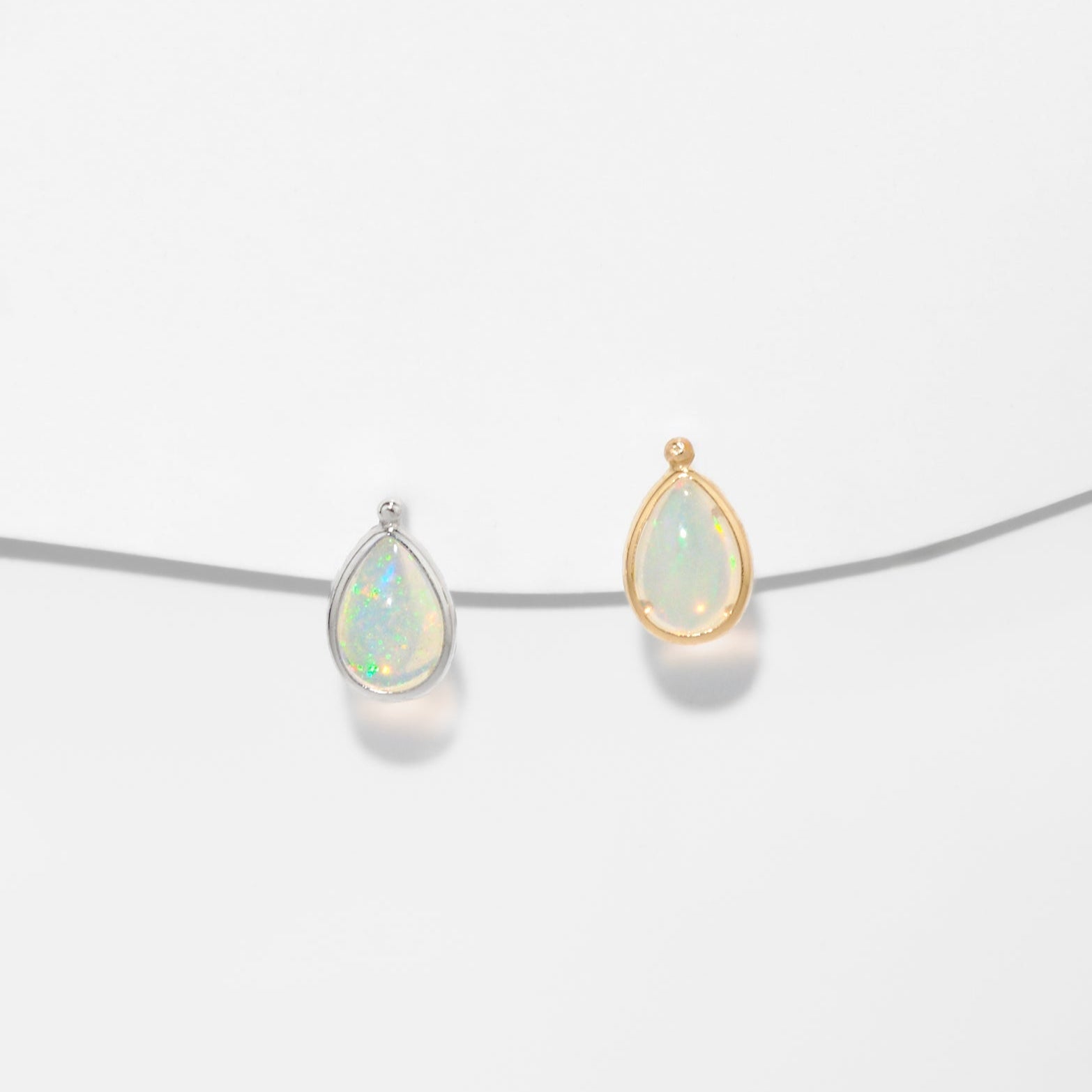 K10 オパール ピアス｜43-7740