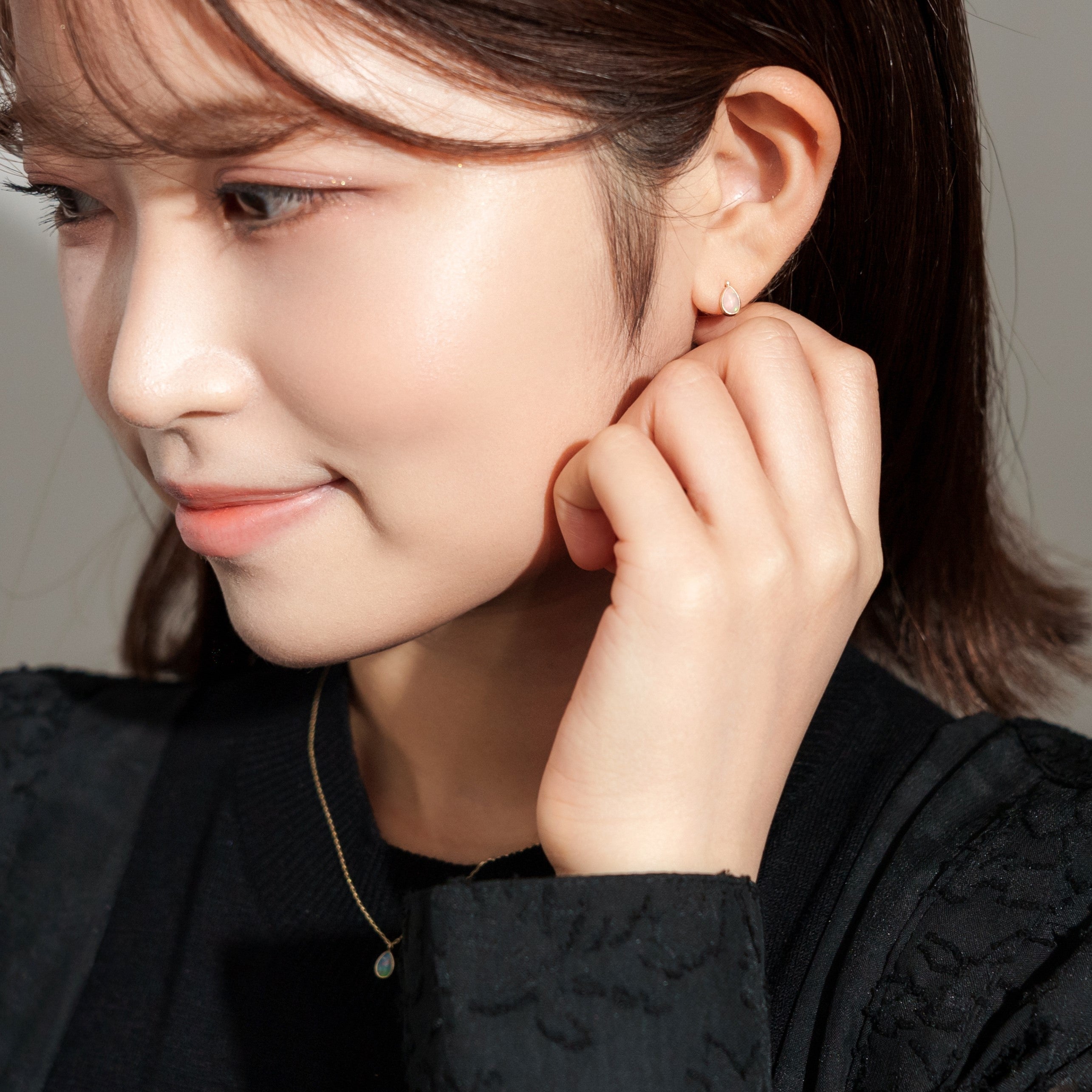 K10 オパール ピアス｜43-7740