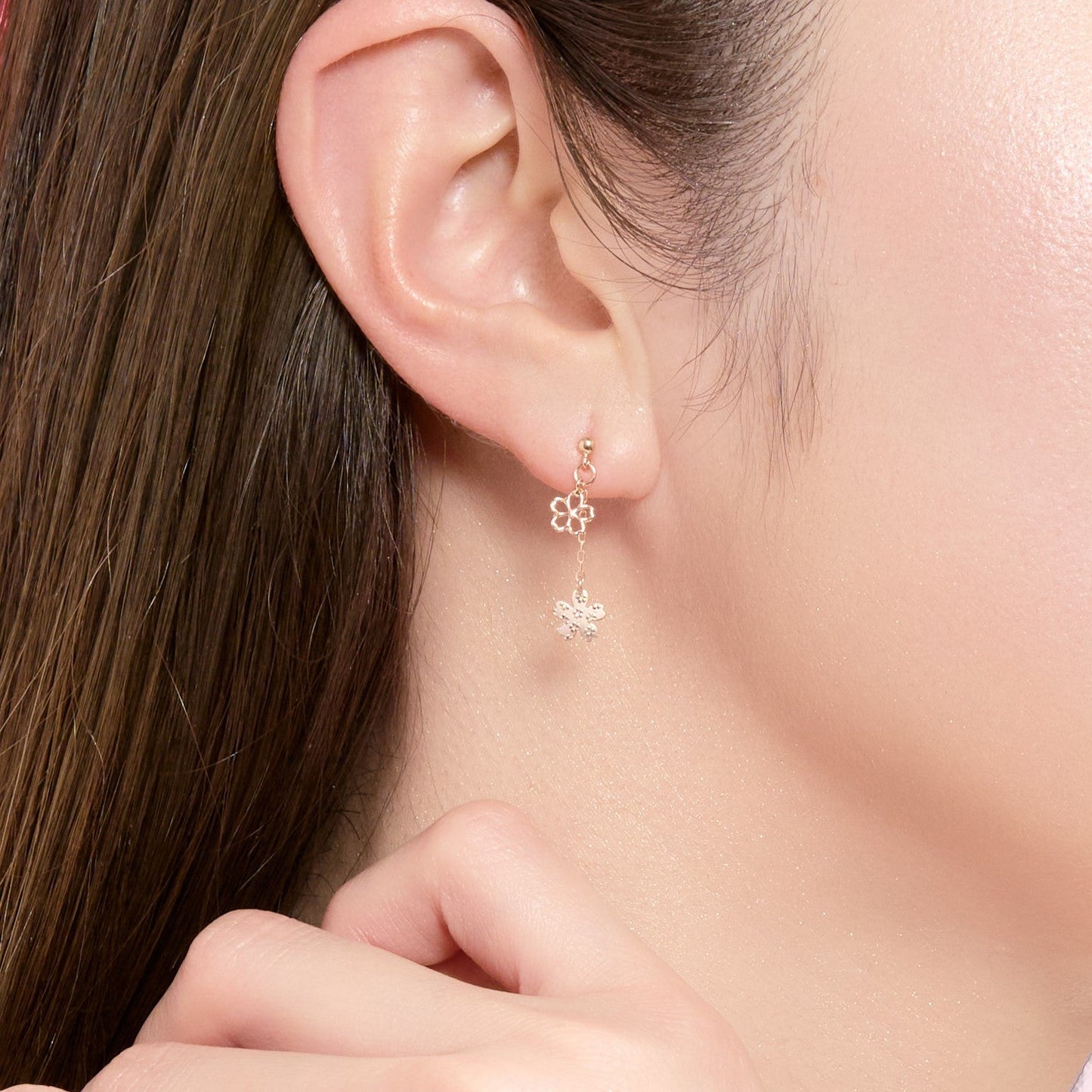 K10 サクラ スタッドピアス（02）❘ 43-7746