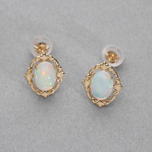 K10 オパール ピアス｜43-7842